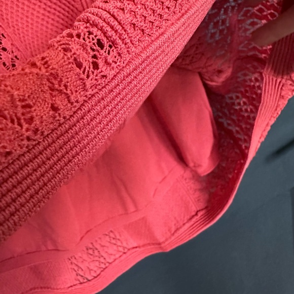 NWT | The Kooples | Red Knit Midi Dress with Cut Out Open Back - Picture 8 of 11